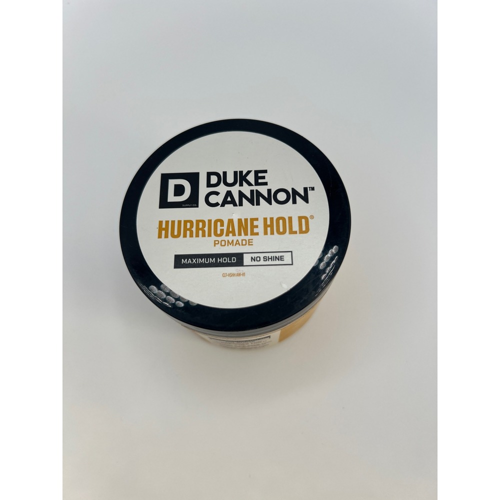 Duke Cannon Hurricane Hold Pomade Maximum Hold No Shine Matte Hair Paste 4.6 oz